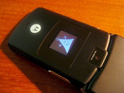 RAZR V3 custom display